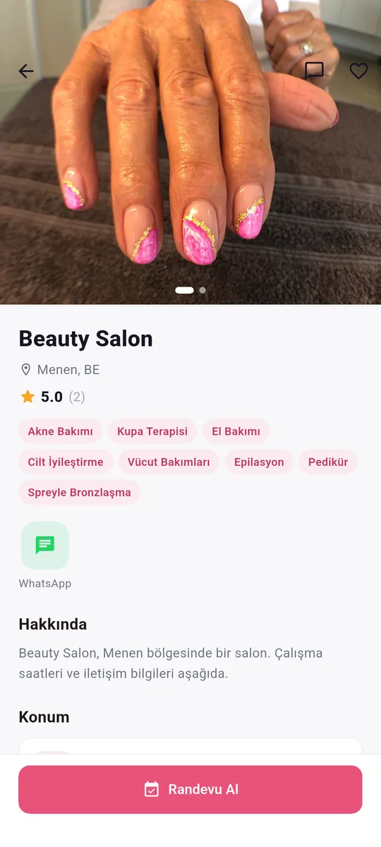 LocalBeautys app — Randevu al ve yönet — dertsiz